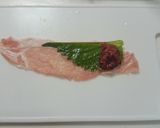 ご飯が進む簡単おかず！豚肉の梅＆大葉巻き作り方2写真