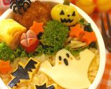 ジャック・オ・ランタン（キャラ弁おかず）作り方11写真