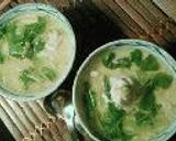 白子の茶碗蒸し　銀あんがけ作り方5写真