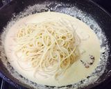 豆乳だとあっさり！カルボナーラ作り方6写真
