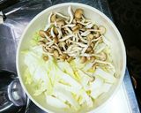 簡単即完成広島牡蠣と白菜豆乳ダイエット煮作り方2写真