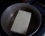 シンプル　お豆腐だけの炒り豆腐作り方1写真