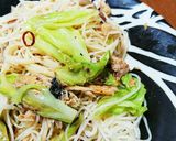 鯖へしこパスタ♪作り方6写真