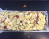 さつまいもとリンゴのパウンドケーキ。作り方6写真