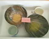 土鍋でこんがりモチモチ！抹茶と甘納豆パン作り方5写真