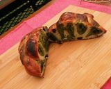 土鍋でこんがりモチモチ！抹茶と甘納豆パン作り方11写真