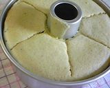 桜と小豆のシフォンケーキ作り方7写真
