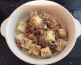 牛蒡ハンバーグの、餅チーズ グラタン作り方4写真
