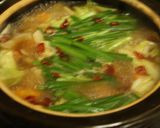 白味噌仕立て♡まろやかもつ鍋作り方3写真