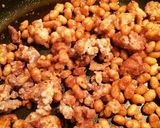 大豆と鶏肉のカレー甘辛和え作り方6写真