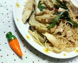 エリンギ満喫♡秋の♥和風パスタ♡作り方4写真