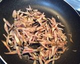 味付け鶏肉の野菜炒め(*^^*)作り方1写真