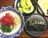 鮪のなかおちの漬け・お茶漬け作り方5写真