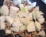 味付け鶏肉の野菜炒め(*^^*)作り方2写真