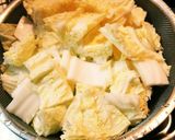 白菜と鳥むね肉のほっこり味噌バター煮☆作り方1写真
