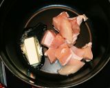 白菜と鳥むね肉のほっこり味噌バター煮☆作り方2写真