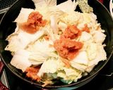 白菜と鳥むね肉のほっこり味噌バター煮☆作り方4写真