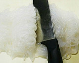 美味しい♪しらたきと明太子炒め。作り方1写真