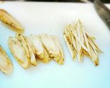 鶏皮きんぴら作り方1写真