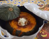 ストウブで丸ごとかぼちゃプリン作り方13写真