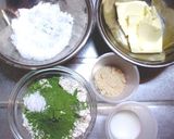ほんのり塩味な♪抹茶クッキー作り方1写真