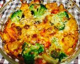 簡単！ミートソースと野菜のオーブン焼き作り方8写真
