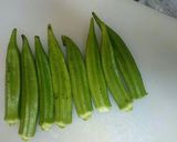 オクラのめんつゆ浸し(無限オクラ)作り方1写真