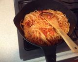 ピザソースを使ったナポリタン作り方7写真