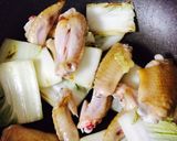手羽先の鶏ガラ塩麹煮作り方4写真