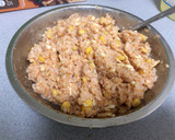 簡単 たこ焼き器でライスボール♪作り方2写真