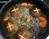 大根の煮物＋シラタキ＋コンニャク＋挽肉作り方6写真