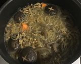 大根の煮物＋シラタキ＋コンニャク＋挽肉作り方8写真