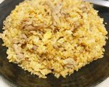 旨味たっぷり♬みんな大好き☆肉チャーハン作り方5写真