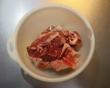 牛すじの煮込み 白バージョン作り方1写真