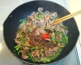 居酒屋風 牛肉とピーマンの簡単炒め作り方6写真