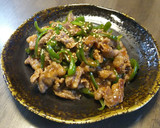 居酒屋風 牛肉とピーマンの簡単炒め作り方7写真