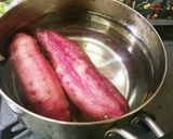 ゴロゴロ林檎とさつま芋のチーズケーキ作り方5写真