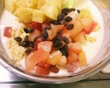 ゴロゴロ林檎とさつま芋のチーズケーキ作り方9写真