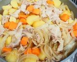 めんつゆとフライパンで作る簡単肉じゃが作り方6写真