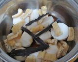 里芋と油揚げのダシ昆布で煮っ転がし作り方2写真