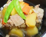 めんつゆとフライパンで作る簡単肉じゃが作り方7写真