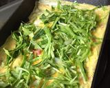 紅しょうがとキャベツのソース玉子焼き作り方3写真