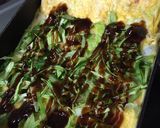 紅しょうがとキャベツのソース玉子焼き作り方5写真