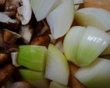 簡単！鶏むね肉とチンゲン菜きのこの甘酢煮作り方1写真