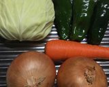 野菜と豚肉の時短炒め作り方1写真