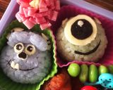 モンスターズインク☆キャラ弁☆お弁当作り方10写真