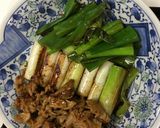 焼き白ネギ×豚肉作り方6写真