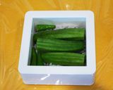 ゆかりご飯のオクラ昆布おにぎらず作り方6写真
