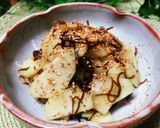 超簡単☆ハヤトウリの塩昆布酢の物作り方3写真