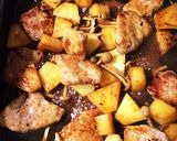 豚肉とパイナップルの和風ソテー作り方5写真